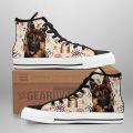 German Shepherds High Top Shoes 1