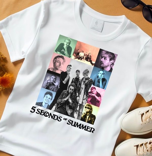 5 Seconds of Summer T-shirt 1