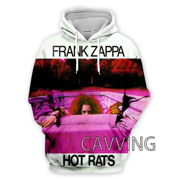 Frank Zappa 3D Full Over Print Shirt 3