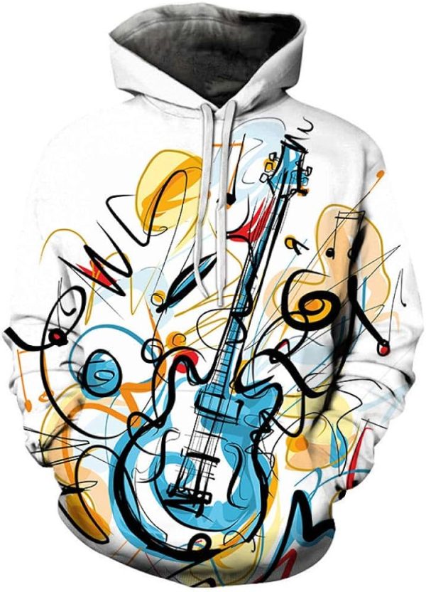 Guitar 3D Full Over Print Shirt
