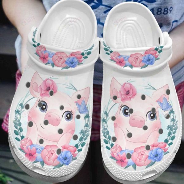 Pig Crocs Shoes 8