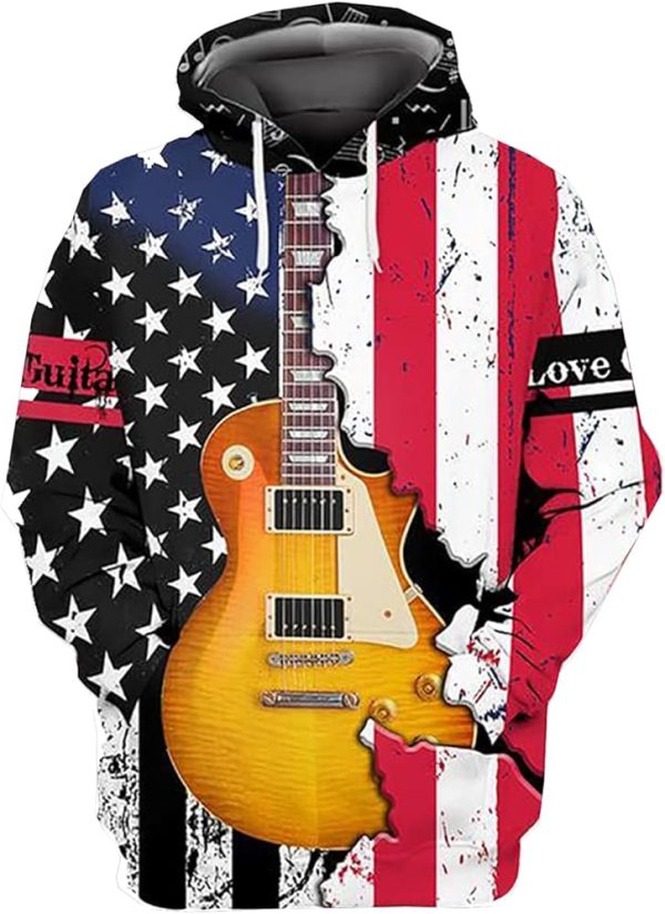Guitar 3D Full Over Print Shirt 2