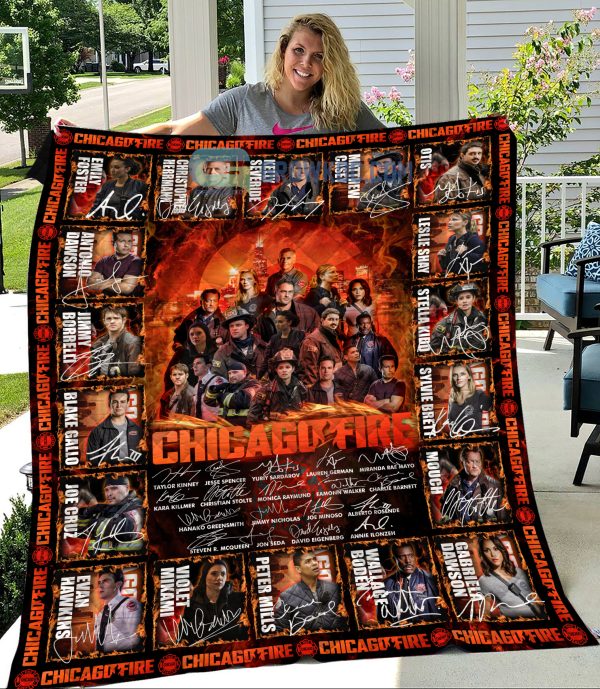 Chicago fire blanket 2