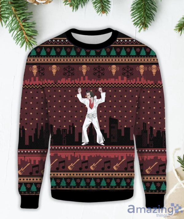 Elvis Presley Ugly Sweater 2