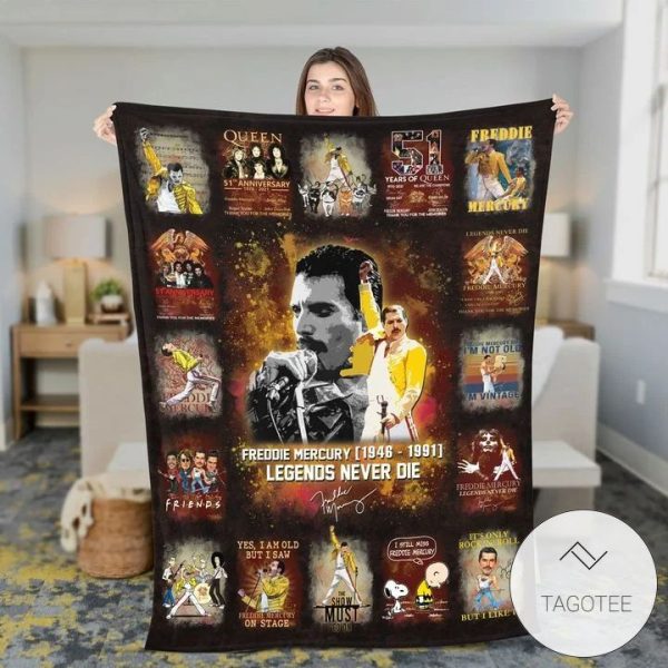 Freddie Mercury blanket 6