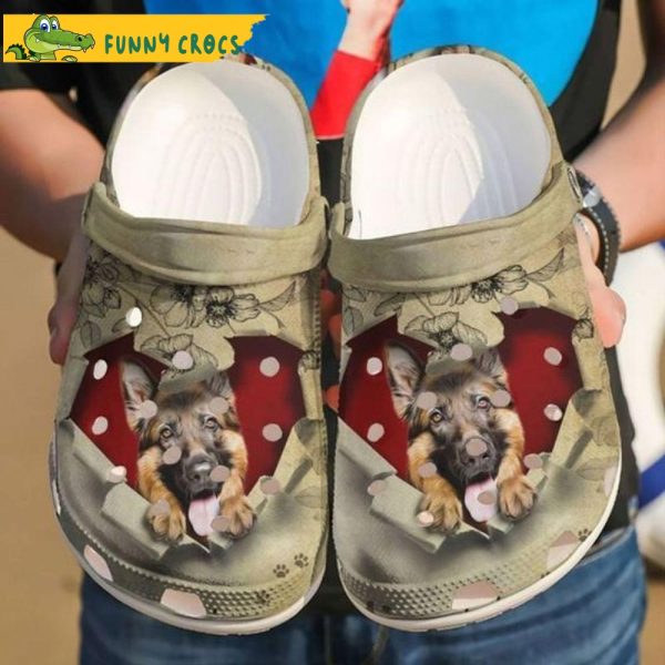 German Shepherds Crocs Shoes 6