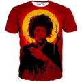 Jimi Hendrix 3D Full Over Print Shirt 3