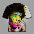 Jimi Hendrix 3D Full Over Print Shirt