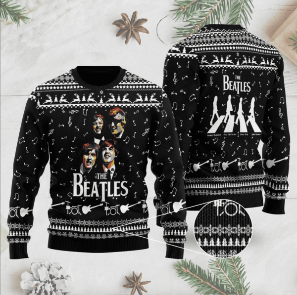 The Beatles Ugly Sweater 4