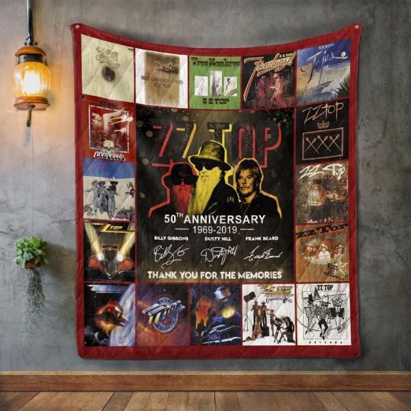 ZZ Top Blanket 4