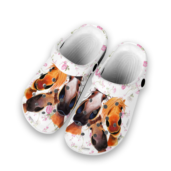 Horses Crocs Shoes 4