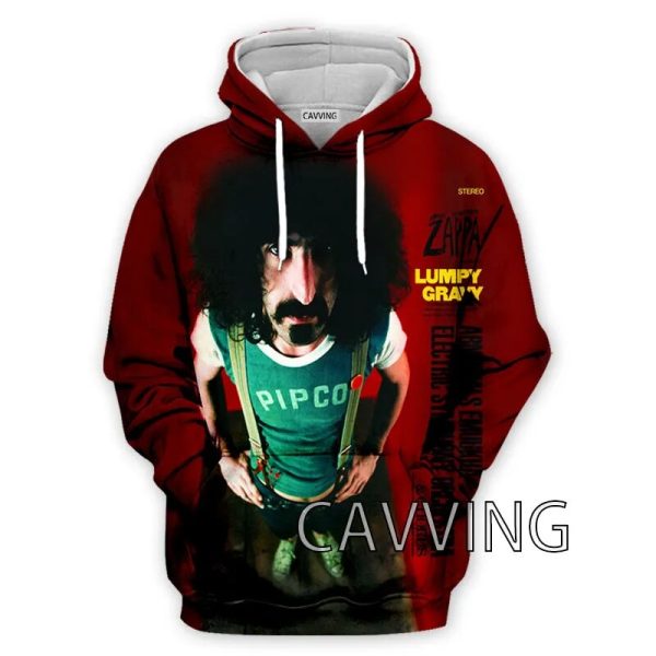 Frank Zappa 3D Full Over Print Shirt 2
