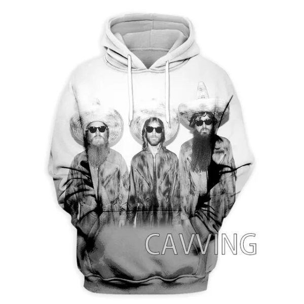 ZZ Top 3D Full Over Print Shirt 5