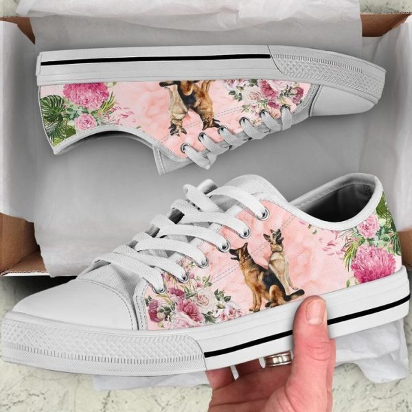 German Shepherds Low Top Shoes