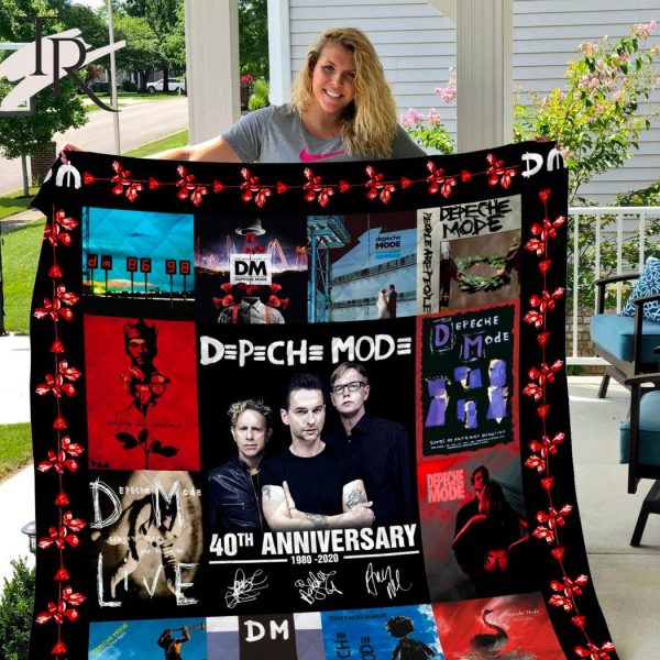 Depeche Mode blanket 3