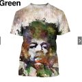 Jimi Hendrix 3D Full Over Print Shirt 9