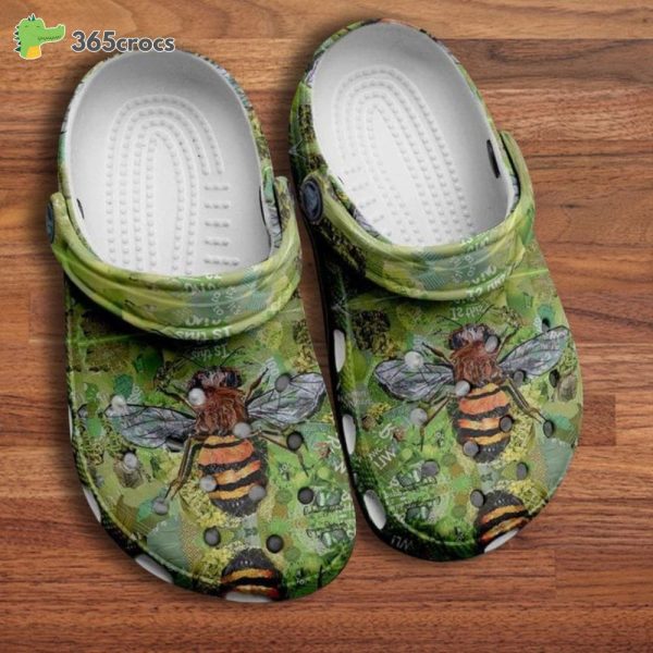 Bee Crocs Shoes 3