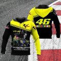 Valentino Rossi 3D Full Over Print Shirt 7