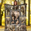 Elephants Blanket 5