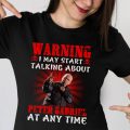 Warning i may start talking about Peter Gabriel at any time T-shirt