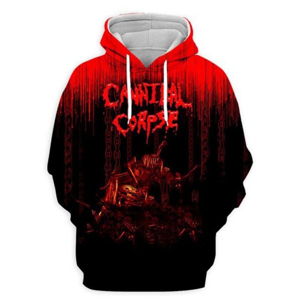 Cannibal Corpse 3D Full Over Print Shirt 6