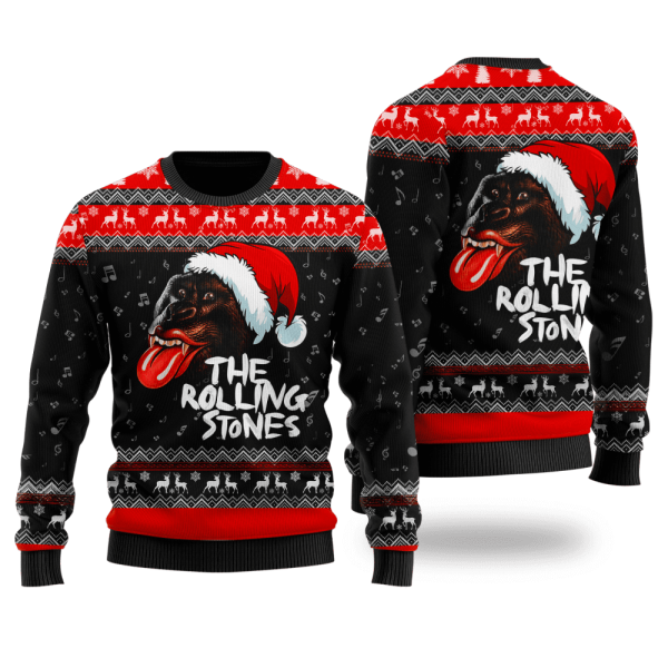 The Rolling Stones Ugly Sweater 5