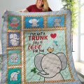 Elephants Blanket 2