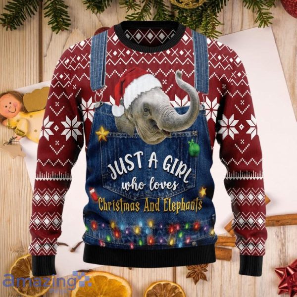 Elephants Cool Ugly Sweater 6