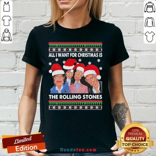 The Rolling Stones Christmas Tshirt