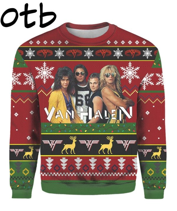 Eddie Van Halen Ugly Sweater 1
