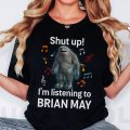 I'm listening to Brian May Tshirt