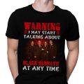 Warning i may start talking about Black Sabbath at any time T-shirt