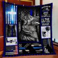 Police Dog Blanket 1