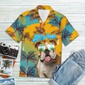 English Bulldog Hawaiian Shirt 3