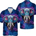 Elephants Hawaiian Shirt 9