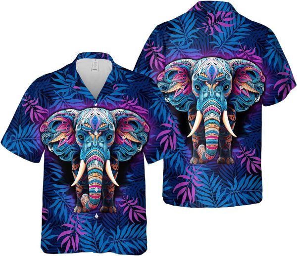 Elephants Hawaiian Shirt 9