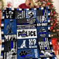 Police Dog Blanket 5