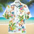Corgi Hawaiian Shirt 2