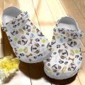 English Bulldog Crocs Shoes 5