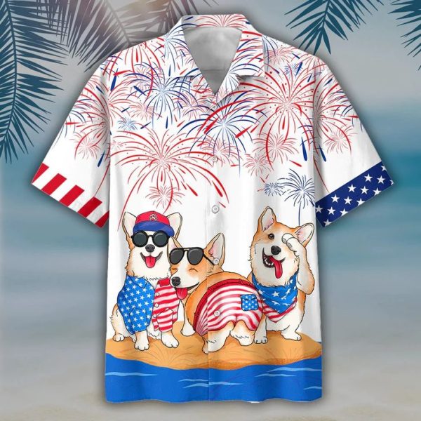 Corgi Hawaiian Shirt 7