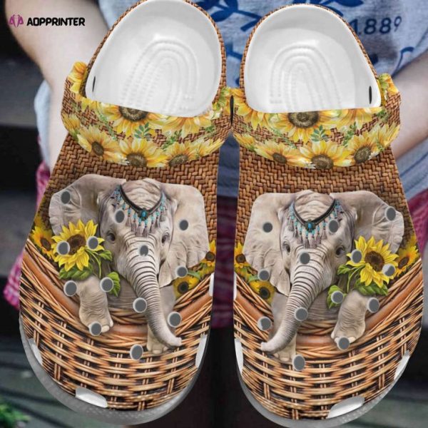 Elephants Crocs Shoes 2