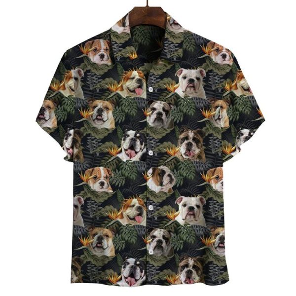 English Bulldog Hawaiian Shirt 7