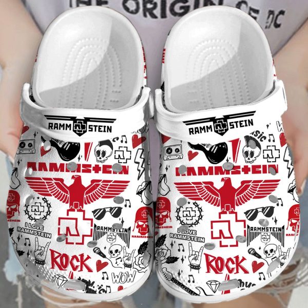 Rammstein Crocs Shoes