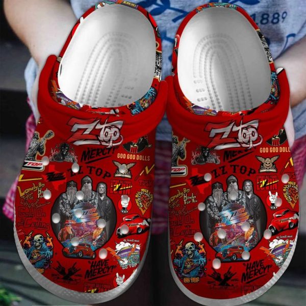 ZZ Top Crocs Shoes 1