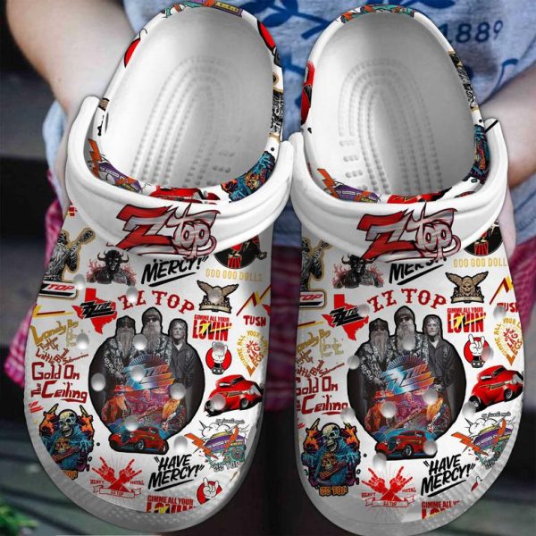 ZZ Top Crocs Shoes 2