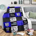 Thin Blue Line Blanket