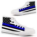 Thin Blue Line High Top Shoes 1