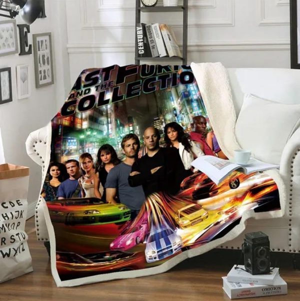 Fast And Furious Blanket 2
