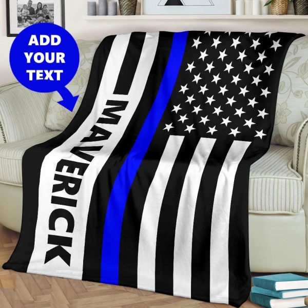 Thin Blue Line Blanket 3