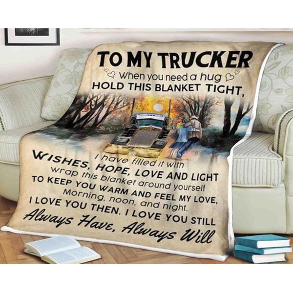Truck Driver Blanket 3